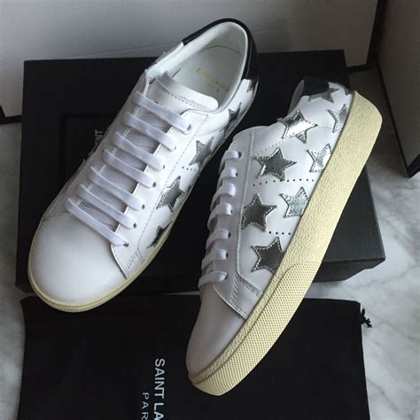 ysl sneakers glitter|ysl sneakers for women.